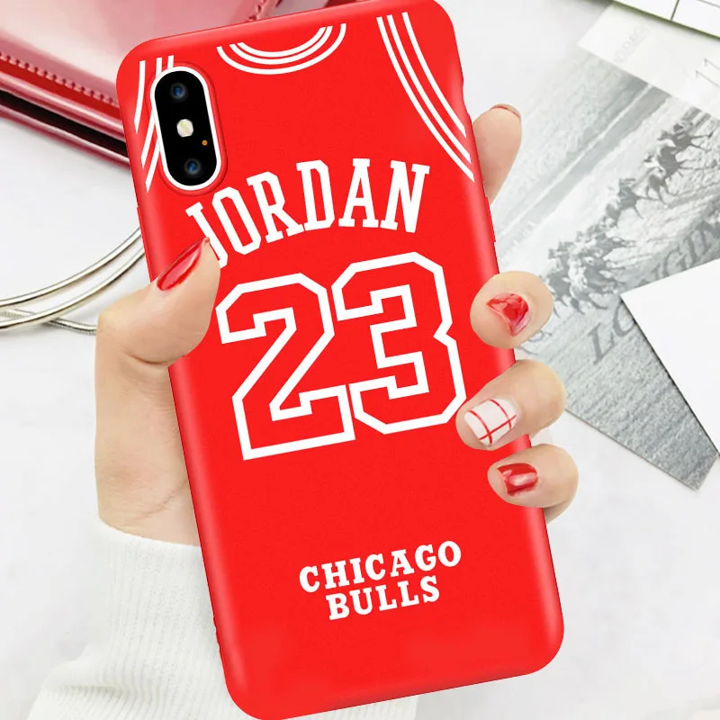 JAMULAR Jordan 23 phone Case for iPhone 7 8 Plus 5S 6S Plus basketball Sports Cover for iPhone XS MAX XR Matte Soft Coque
JAMULAR Jordan 23 phone Case for iPhone 7 8 Plus 5S 6S Plus basketball Sports Cover for iPhone XS MAX XR Matte Soft Coque