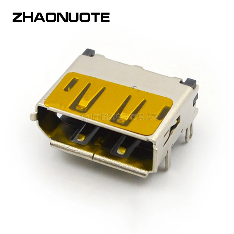 10pcs Home Theater Display Interface DP DisplayPort 20P Patch SMT Terminal Gold Plated Base Square Mouth USB Connector
10pcs Home Theater Display Interface DP DisplayPort 20P Patch SMT Terminal Gold Plated Base Square Mouth USB Connector