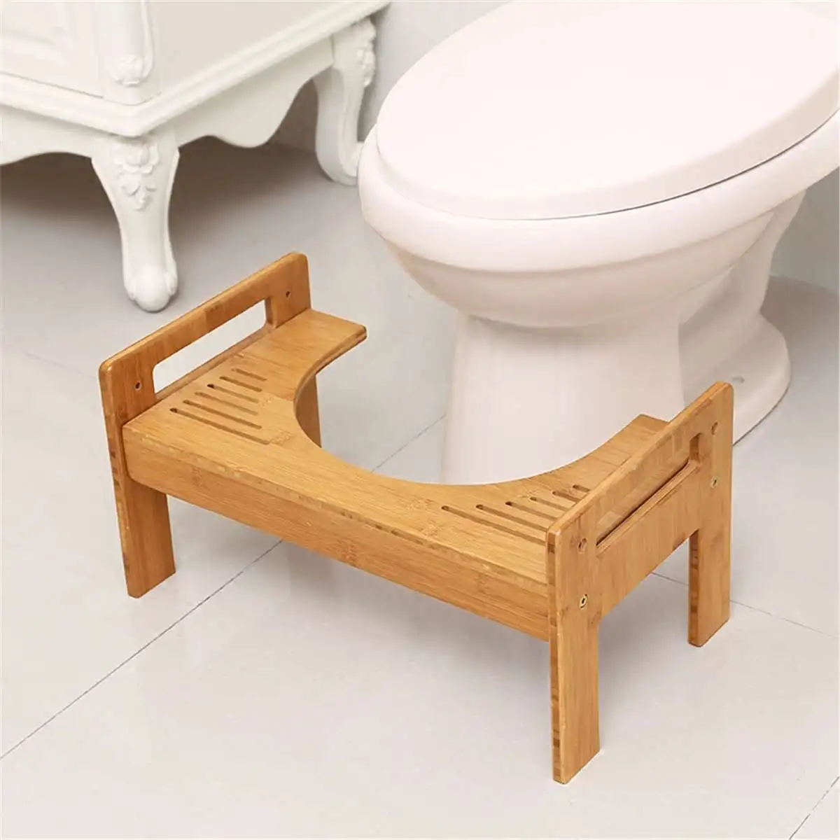 Wooden Thicken Round Toilet Foot Stool Home Crouch Hole Tool Elderly Constipation Assistant Bathroom Potty Step Foot Stool
Wooden Thicken Round Toilet Foot Stool Home Crouch Hole Tool Elderly Constipation Assistant Bathroom Potty Step Foot Stool