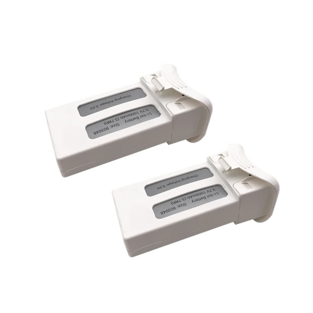 2PCS 3.7V 1000mAh Li-ion Battery for SJRC S20W T25 Four-axis Drone Spare Parts Remote Control Aircraft 903048 3.7Wh Battery
2PCS 3.7V 1000mAh Li-ion Battery for SJRC S20W T25 Four-axis Drone Spare Parts Remote Control Aircraft 903048 3.7Wh Battery
