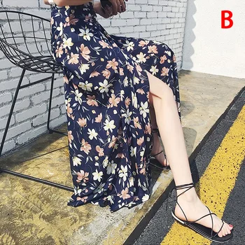 Bohemian High Waist Floral Print Summer Skirts Womens Boho Asymmetrical Chiffon Skirt Maxi Long Skirts For Women
Bohemian High Waist Floral Print Summer Skirts Womens Boho Asymmetrical Chiffon Skirt Maxi Long Skirts For Women