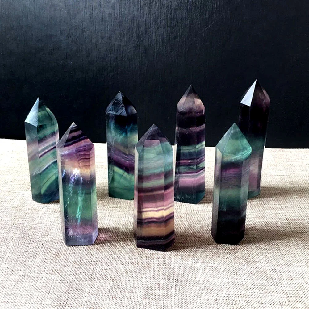 New Natural Colorful Hexagonal Fluorite Large 100% Natural Rock Pink Rose Quartz Point Healing Crystal Stone Handmade Home Decor
New Natural Colorful Hexagonal Fluorite Large 100% Natural Rock Pink Rose Quartz Point Healing Crystal Stone Handmade Home Decor