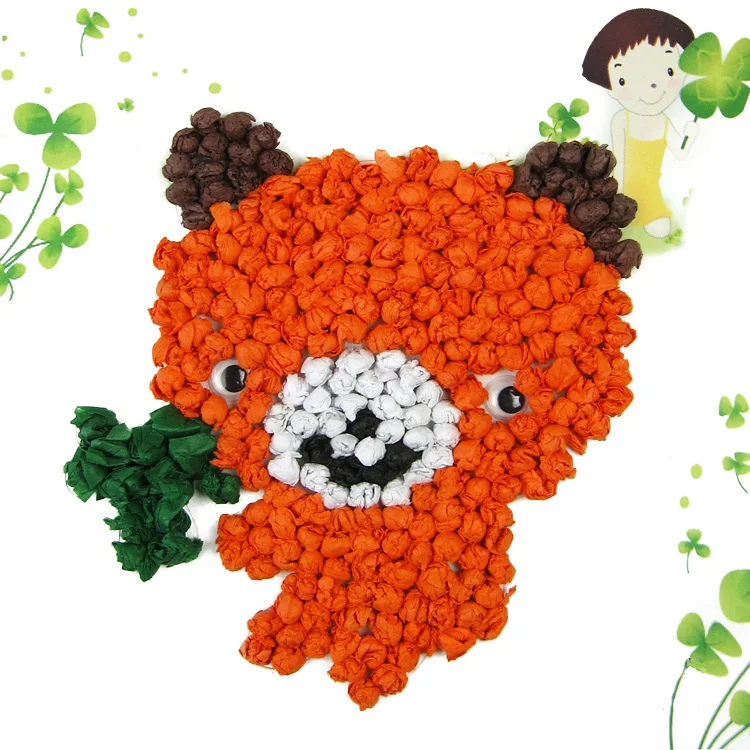 DIY handmade Educational Toy Mosaic Stickers Art Painting Pickup Crumpled Paper Craft Kits learning Toys for Kids Sticker
DIY handmade Educational Toy Mosaic Stickers Art Painting Pickup Crumpled Paper Craft Kits learning Toys for Kids Sticker