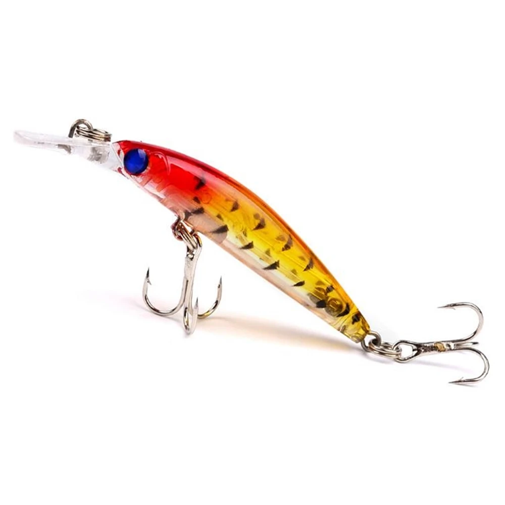 1pcs/lot Fishing Lures 7cm/4g Lifelike Minnow Lure 3D Eyes 8# Hooks Jerkbait Quality Professional Wobblers Fishing Tackle pesca
1pcs/lot Fishing Lures 7cm/4g Lifelike Minnow Lure 3D Eyes 8# Hooks Jerkbait Quality Professional Wobblers Fishing Tackle pesca