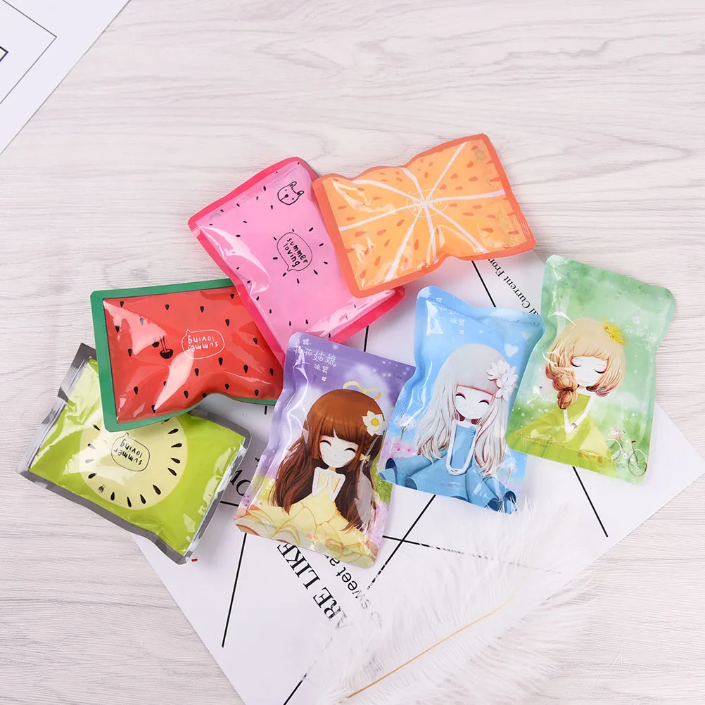 Cute 50g Summer Cold Cooler Bags Cartoon Fruit Reusable Gel Ice Bag Cool Pack Health Care Pain Relief Random 1PC
Cute 50g Summer Cold Cooler Bags Cartoon Fruit Reusable Gel Ice Bag Cool Pack Health Care Pain Relief Random 1PC