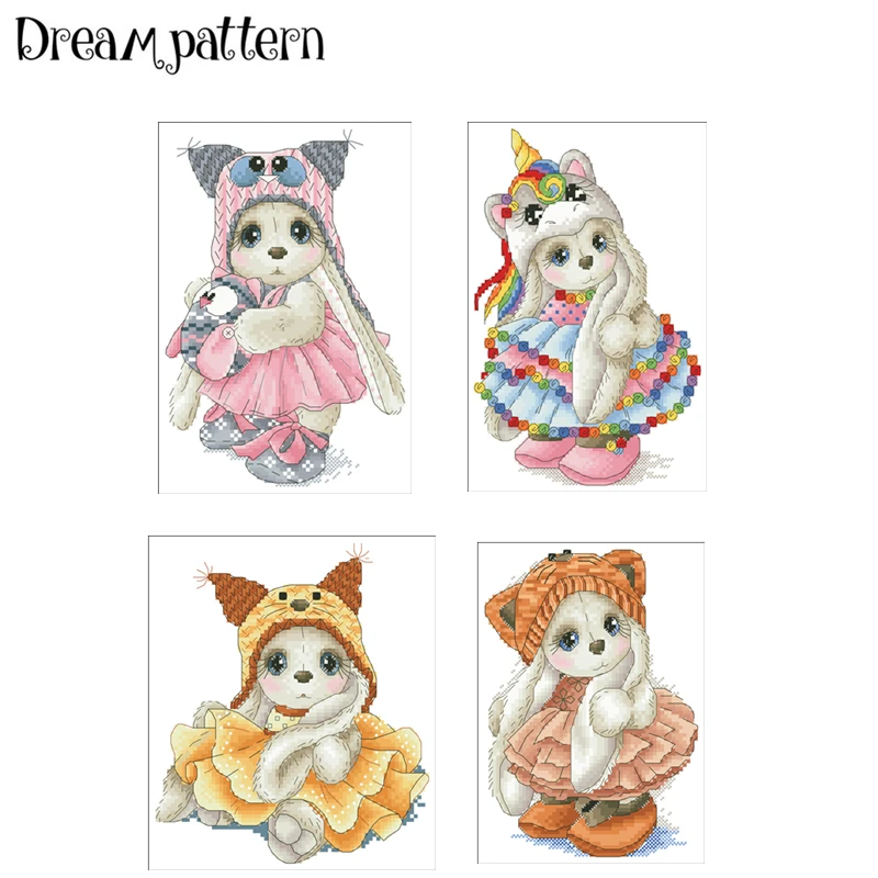 Cute girl unicorn hat cross stitch package cartoon animal 18ct 14ct 11ct cloth cotton silk embroidery DIY handmade needlework
Cute girl unicorn hat cross stitch package cartoon animal 18ct 14ct 11ct cloth cotton silk embroidery DIY handmade needlework