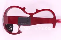 4/4 Electric Violin Silent Pickup Fine tone parts include New Golden Color #8-6 red color