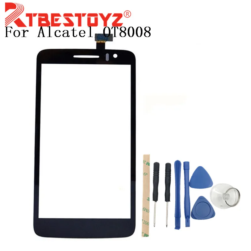 RTBESTOYZ Touch Screen Digitizer For Alcatel One Touch Scribe HD OT-8008A 8008W 8008D 8008 Front Glass Sensor Panel Touchscreen
RTBESTOYZ Touch Screen Digitizer For Alcatel One Touch Scribe HD OT-8008A 8008W 8008D 8008 Front Glass Sensor Panel Touchscreen