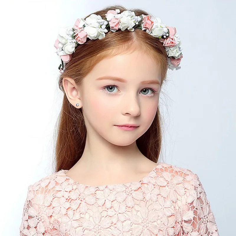 Adjustable Wreath Flower Headband Crown Boho Headwrap Elastic Kids Girl Travel Wedding Girls Headwear Photography Hairband
Adjustable Wreath Flower Headband Crown Boho Headwrap Elastic Kids Girl Travel Wedding Girls Headwear Photography Hairband