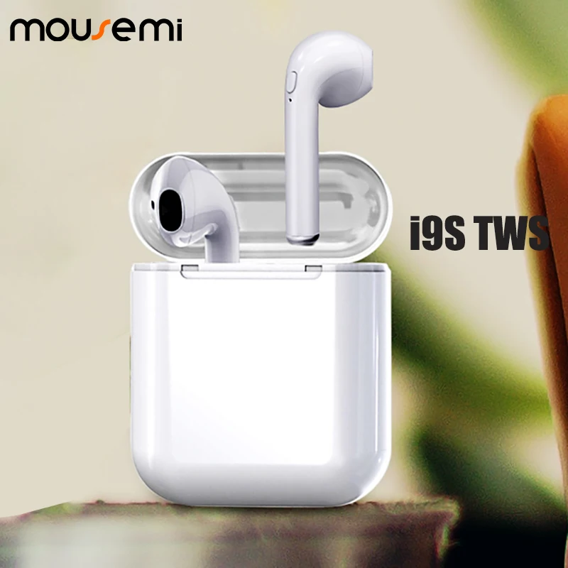 MOUSEMI i9S TWS Earphone Bluetooth Wireless Hifi Headset Sports Stereo 5.0 Earbuds Air Pods Earphones For iPhone Xiaomi Earpiece
MOUSEMI i9S TWS Earphone Bluetooth Wireless Hifi Headset Sports Stereo 5.0 Earbuds Air Pods Earphones For iPhone Xiaomi Earpiece