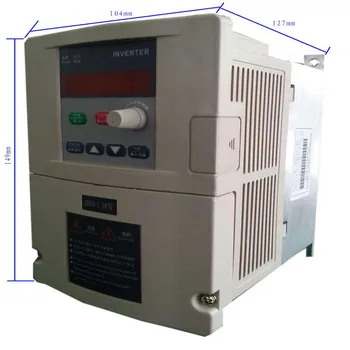 CoolClassic 1 Pcs general three phase inverter input 1500w 380v three-phase output motor speed controller free post
CoolClassic 1 Pcs general three phase inverter input 1500w 380v three-phase output motor speed controller free post
