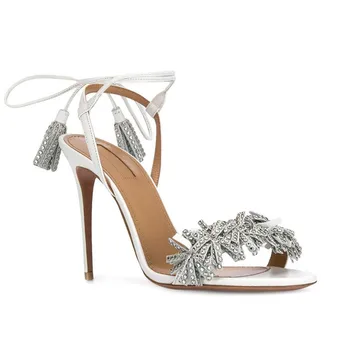 2019 Summer Women Tassels Ankle Strap Sandals Sexy High Heels Pumps Female Lace Up Gladiator Sandals Dress Party Shoes Woman
2019 Summer Women Tassels Ankle Strap Sandals Sexy High Heels Pumps Female Lace Up Gladiator Sandals Dress Party Shoes Woman