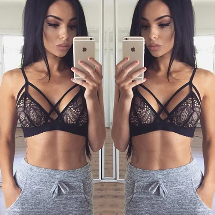 Black Lace Bra Wireless Bras for Women Sexy Lingerie BH Lace Sexy Bralette Push Up Bra Plus Size Y-line Straps Backless Bras
Black Lace Bra Wireless Bras for Women Sexy Lingerie BH Lace Sexy Bralette Push Up Bra Plus Size Y-line Straps Backless Bras