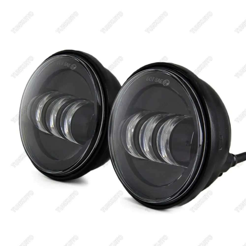 2pcs Black Round 4.5inch 30W LED Motorcycle Fog Light LED Fog Lamp for Harley Davidson
2pcs Black Round 4.5inch 30W LED Motorcycle Fog Light LED Fog Lamp for Harley Davidson