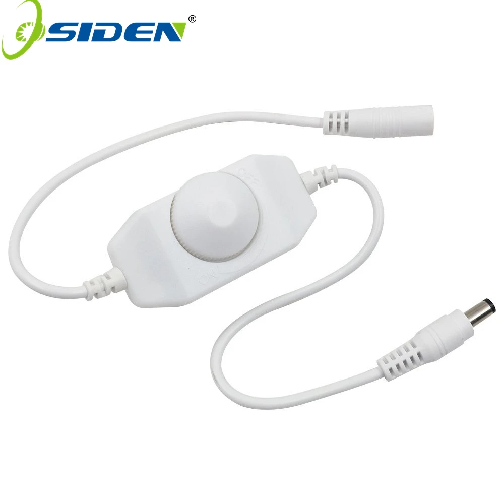 Mini LED Dimmer Controller Brightness Adjust Switch DC12V-24V for 3528 5050 5630 Single Color LED Strip fita led Light
Mini LED Dimmer Controller Brightness Adjust Switch DC12V-24V for 3528 5050 5630 Single Color LED Strip fita led Light