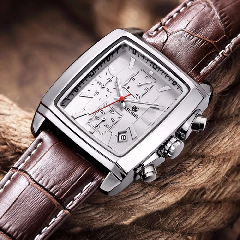 Relogio Masculino Megir Top Brand Luxury Mens Watches Men Military Sport Clock Chronograph Wrist watch Leather Quartz Watch 2028 Relogio Masculino Megir Top Brand Luxury Mens Watches Men Military Sport Clock Chronograph Wrist watch Leather Quartz Watch 2028