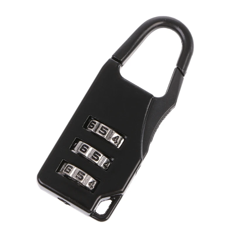 THINKTHENDO 1PC New Lock Travel Luggage 3 Digit Combination Padlocks Suitcase Security Parts
THINKTHENDO 1PC New Lock Travel Luggage 3 Digit Combination Padlocks Suitcase Security Parts