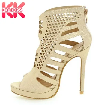 KemeKiss Plus Size 28-52 Gladiator High Heel Sandals Hollow Out Platform Summer Shoes Zipper Sexy Fashion Thin Heel Sandals
KemeKiss Plus Size 28-52 Gladiator High Heel Sandals Hollow Out Platform Summer Shoes Zipper Sexy Fashion Thin Heel Sandals