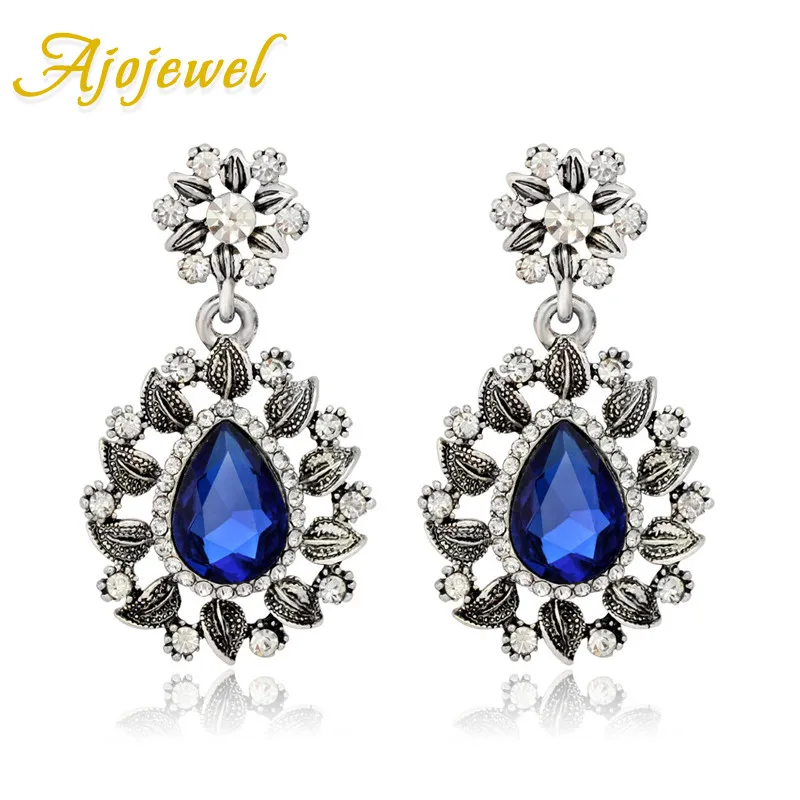 Ajojewel Blue Crystal Statement Vintage Earrings Women Rhinestone Water Drop Drop Earring 2019
Ajojewel Blue Crystal Statement Vintage Earrings Women Rhinestone Water Drop Drop Earring 2019