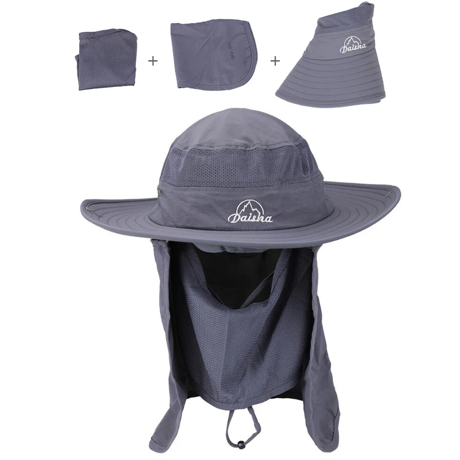 2019 Outdoor Hiking Fishing Sun Face Mask Waterproof Hats For Men Women With Neck Cover Cap 62cm UV Protection Summer Camping
2019 Outdoor Hiking Fishing Sun Face Mask Waterproof Hats For Men Women With Neck Cover Cap 62cm UV Protection Summer Camping