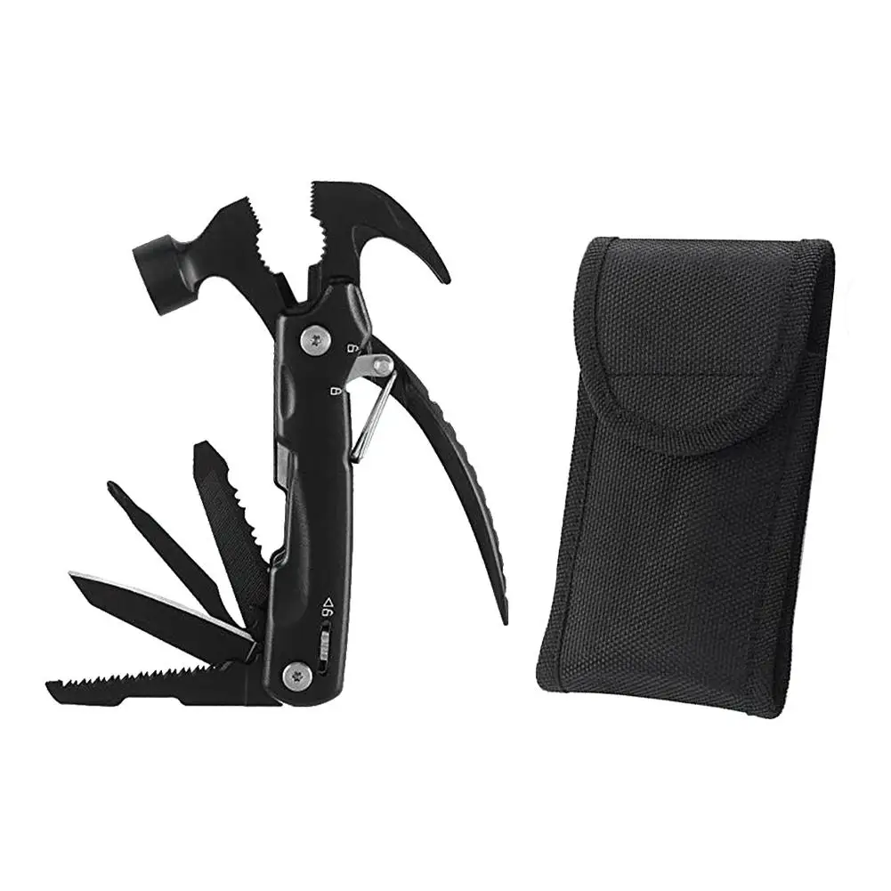 12 In 1 Multi-function Tool Hammer With Oxford Bag Outdoor Camping Portable Stainless Steel Camping Hammer martillo carpintero
12 In 1 Multi-function Tool Hammer With Oxford Bag Outdoor Camping Portable Stainless Steel Camping Hammer martillo carpintero