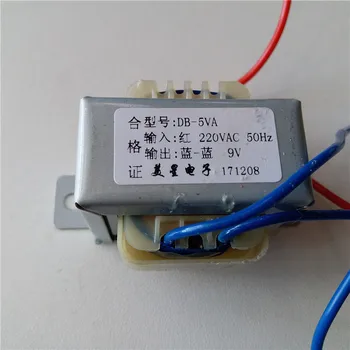 9V 0.55A Transformer 220V input Power Transformer 5VA EI41 Transformer for pre-amplifier board
9V 0.55A Transformer 220V input Power Transformer 5VA EI41 Transformer for pre-amplifier board