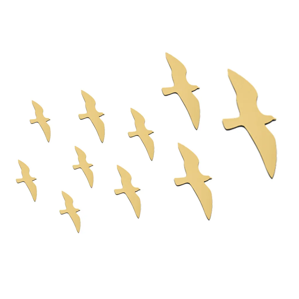 3D Seagull Bird Mirror Effect Wall Sticker Decorative Acrylic Decal Home Decor for Living Room Bedroom TV Wall Home Decals Decor
3D Seagull Bird Mirror Effect Wall Sticker Decorative Acrylic Decal Home Decor for Living Room Bedroom TV Wall Home Decals Decor