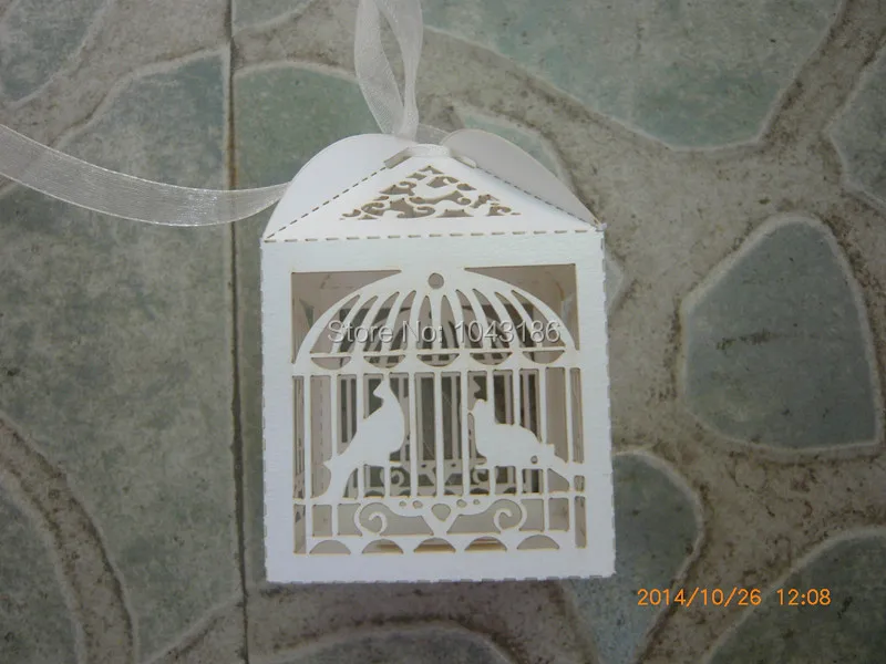 Free shipping wedding candy and Valentine's day Chocolate Box --Laser cut Birdcage sweet baby shower box 50pcs/lot
Free shipping wedding candy and Valentine's day Chocolate Box --Laser cut Birdcage sweet baby shower box 50pcs/lot
