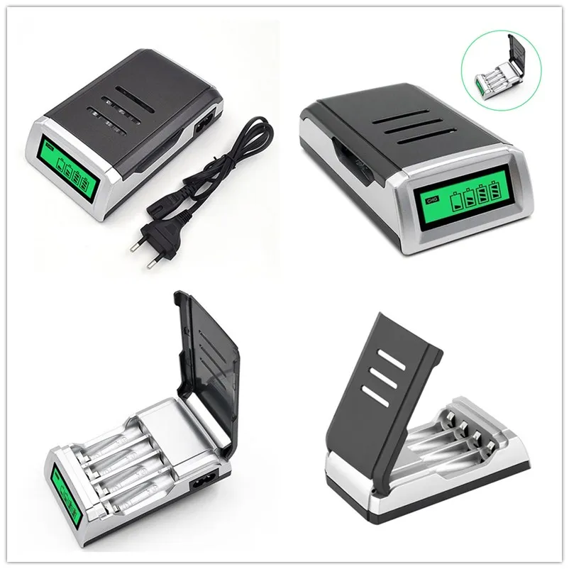 Universal 1Pc Smart LCD Charger EU /US /UK Plug For 9V AA AAA C D Ni-MH Ni-CD Rechargeable Batteries
Universal 1Pc Smart LCD Charger EU /US /UK Plug For 9V AA AAA C D Ni-MH Ni-CD Rechargeable Batteries