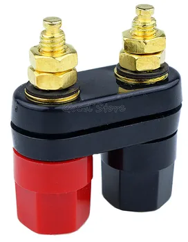 1PCS Banana plugs Couple Terminals Red Black Connector Amplifier Terminal Binding Post Banana Speaker Plug Jack
1PCS Banana plugs Couple Terminals Red Black Connector Amplifier Terminal Binding Post Banana Speaker Plug Jack