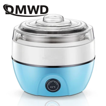 DMWD Electric Yogurt Maker Mini Multifunction 3 Cups Yoghourt Machine 1L Stainless Steel Liner Leben Natto Rice Wine Fermenter
DMWD Electric Yogurt Maker Mini Multifunction 3 Cups Yoghourt Machine 1L Stainless Steel Liner Leben Natto Rice Wine Fermenter