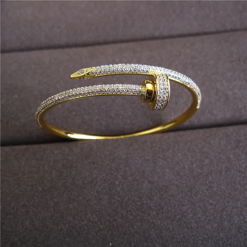 AAA cubic zirconia micro pave setting screw nut shaped bangle cuff novel ,womens accessarioes B0617
AAA cubic zirconia micro pave setting screw nut shaped bangle cuff novel ,womens accessarioes B0617
