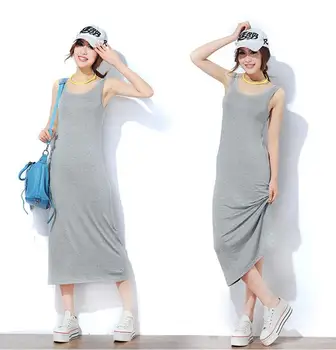 Womens Sexy Dress Spaghetti Strap Dress Sleeveless Summer Casual Clothing Modal Solid Color 2019 High Quality Wholesale 50pcs
Womens Sexy Dress Spaghetti Strap Dress Sleeveless Summer Casual Clothing Modal Solid Color 2019 High Quality Wholesale 50pcs