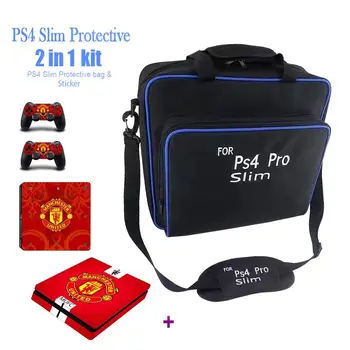 Travel Storage Carry Shoulder Bag Game Accessories for PS4 Slim + One Set of PS4 Slim Console Skin Sticker as Free Gift
Travel Storage Carry Shoulder Bag Game Accessories for PS4 Slim + One Set of PS4 Slim Console Skin Sticker as Free Gift