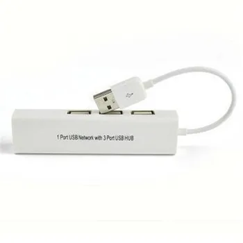 100Mbps Ethernet USB with 3 Port USB HUB 2.0 RJ45 Lan Network Card USB to Ethernet Adapter for PC Hub
100Mbps Ethernet USB with 3 Port USB HUB 2.0 RJ45 Lan Network Card USB to Ethernet Adapter for PC Hub