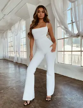 2019 Jumpsuit Sexy Celebrity Backless Spaghetti Strap Women Hollow Out Sleeveless Night Club Bandage Party Bodysuit Jumpsuit
2019 Jumpsuit Sexy Celebrity Backless Spaghetti Strap Women Hollow Out Sleeveless Night Club Bandage Party Bodysuit Jumpsuit
