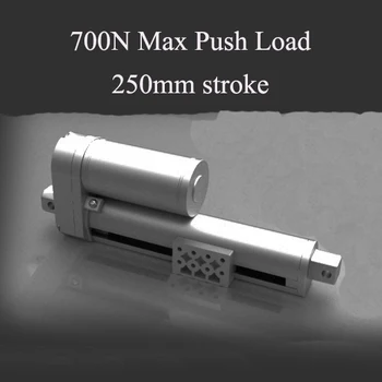 10inch/250mm stroke linear actuator 7mm/s speed dc 12V/24V 700N/70kgs max push load
10inch/250mm stroke linear actuator 7mm/s speed dc 12V/24V 700N/70kgs max push load