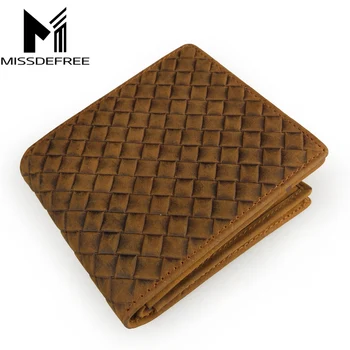 Woven Crazy Horsehide Leather Men Wallets Genuine Leather Bifold Short Wallet Zipper Braided Purse ID Card Holder Coins Bags
Woven Crazy Horsehide Leather Men Wallets Genuine Leather Bifold Short Wallet Zipper Braided Purse ID Card Holder Coins Bags