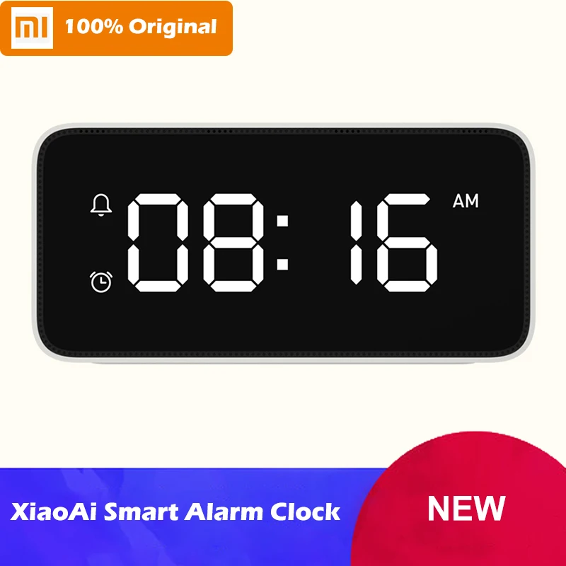Xiaomi Xiaoai Smart Voice Broadcast Alarm Clock ABS Table Dersktop Clocks Automatic Time Calibration work with mi home app
Xiaomi Xiaoai Smart Voice Broadcast Alarm Clock ABS Table Dersktop Clocks Automatic Time Calibration work with mi home app