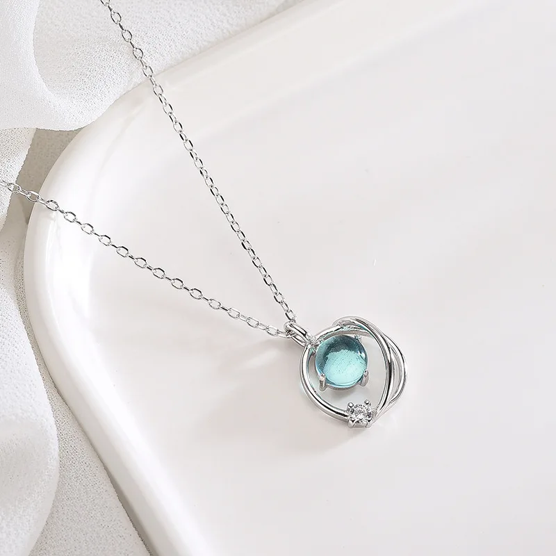 Natural Moonstone Universe Pendant Bule Necklace Femme 2019 Jewelry Silver Chain Minimalist Necklace For Women Crystal Chokers
Natural Moonstone Universe Pendant Bule Necklace Femme 2019 Jewelry Silver Chain Minimalist Necklace For Women Crystal Chokers