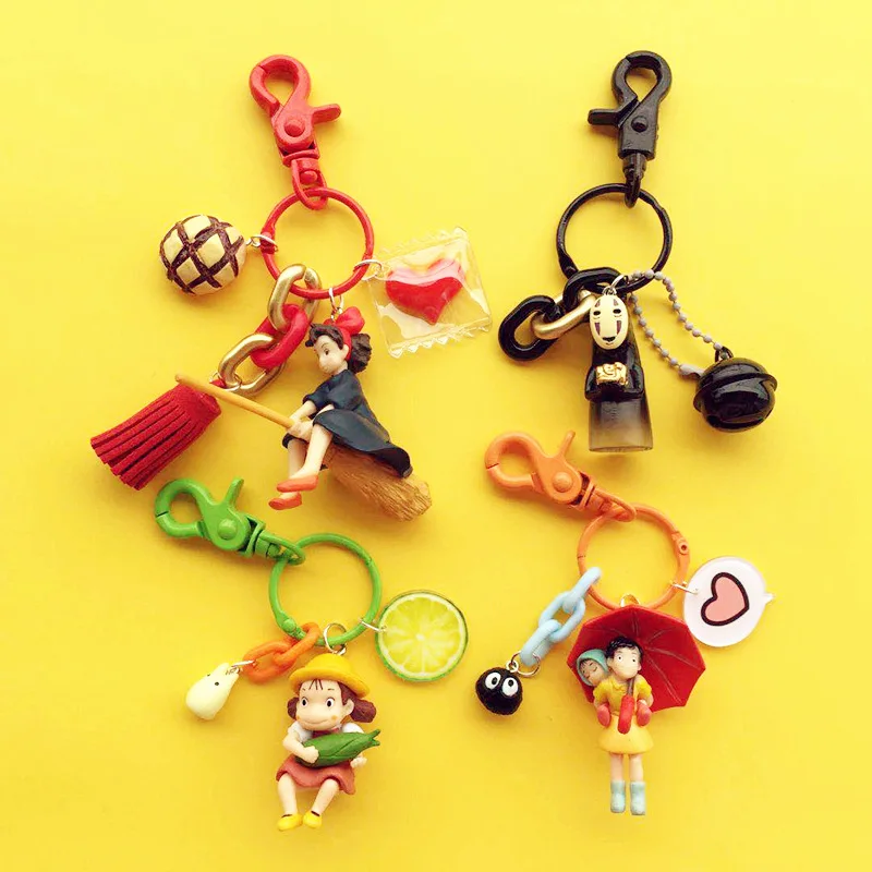 Japanese Anime Hayao Miyazaki Ccartoon My Neighbor Totoro Action Figure Dolls Keychain for Kids Toys Gift for Women Keyrings
Japanese Anime Hayao Miyazaki Ccartoon My Neighbor Totoro Action Figure Dolls Keychain for Kids Toys Gift for Women Keyrings