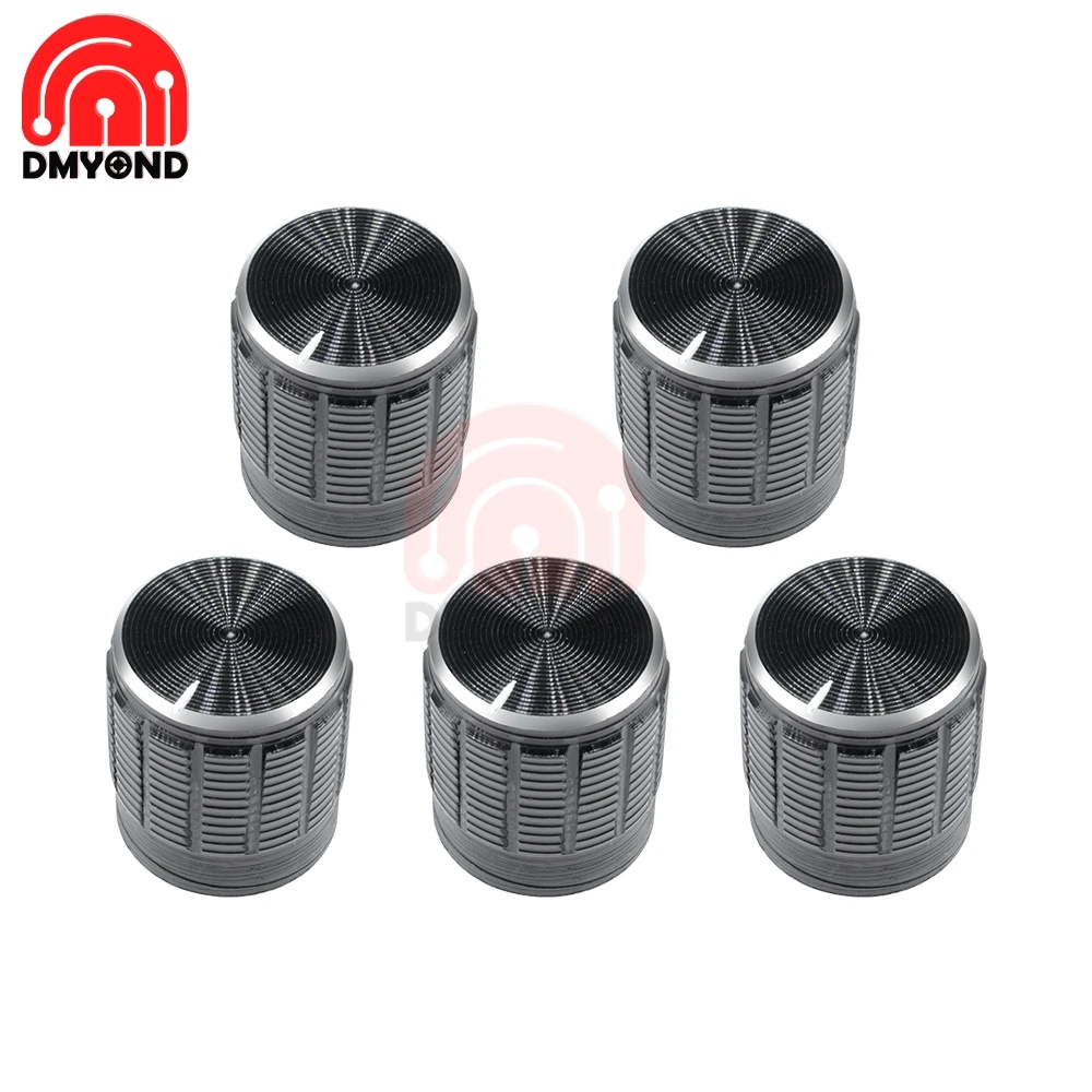 5Pcs 6mm Volume Control Controller Rotary Knobs Black For Knurled Shaft Potentiometer Swtich Caps
5Pcs 6mm Volume Control Controller Rotary Knobs Black For Knurled Shaft Potentiometer Swtich Caps