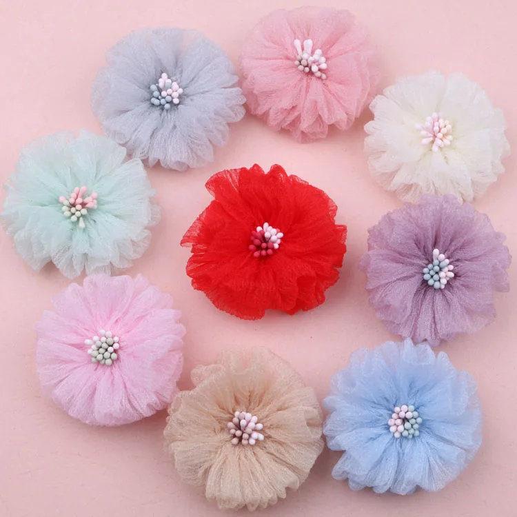 Newest 40pcs/Lot 50MM Chiffon Fabric Flowers Patch Sticker Girls Hair Jewelry Garment Shoes Ornament Accessory Button Stick DIY
Newest 40pcs/Lot 50MM Chiffon Fabric Flowers Patch Sticker Girls Hair Jewelry Garment Shoes Ornament Accessory Button Stick DIY