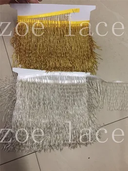 Zoe lace b02# 8 cm width silver/gold 10 yards/bag beads ribbon fringe for sawing bridal wedding dress accessory/decoration
Zoe lace b02# 8 cm width silver/gold 10 yards/bag beads ribbon fringe for sawing bridal wedding dress accessory/decoration