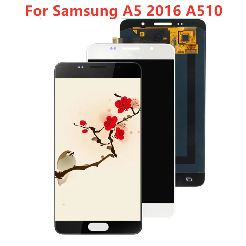 5 2 &quotA510 ЖК-дисплей для samsung Galaxy A510F A510M A510M/DS A5 дисплей 2016 сенсорный экран