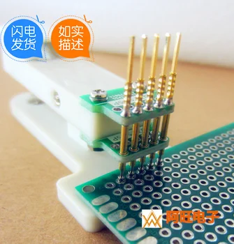 Burning Clip Fixture Commissioning Download Spring Pin Spacing 2.54mm-5P STM32 STC 5 Pin
Burning Clip Fixture Commissioning Download Spring Pin Spacing 2.54mm-5P STM32 STC 5 Pin