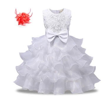 Flower Baby Girl Evening Gown Elegant Red Pink White Christmas Party Dresses for Girls 2nd Birthday Outfit To 6 7 8 9 10 Years
Flower Baby Girl Evening Gown Elegant Red Pink White Christmas Party Dresses for Girls 2nd Birthday Outfit To 6 7 8 9 10 Years