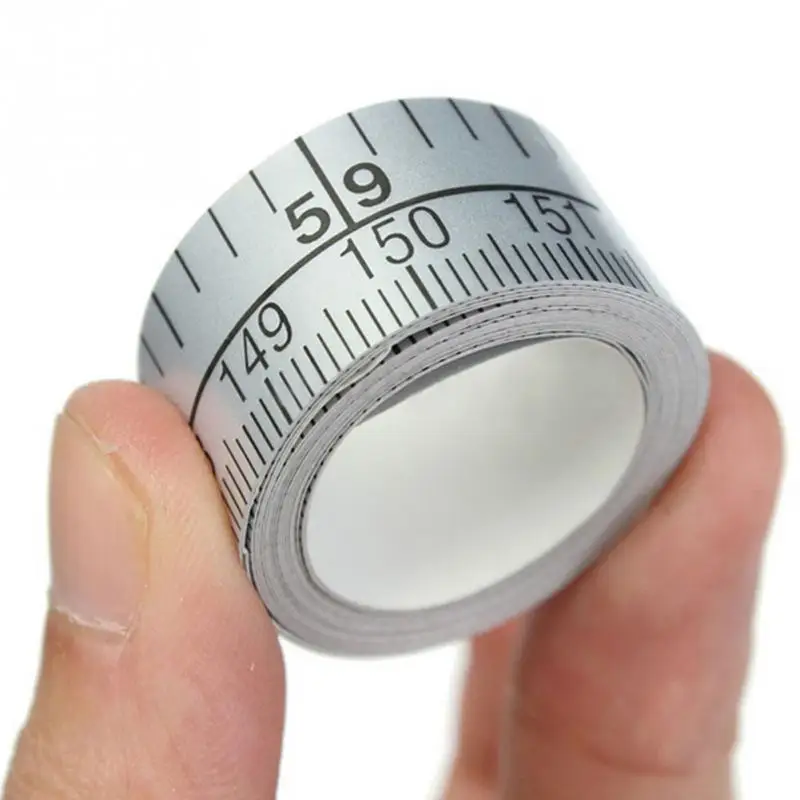 150cm Metric & imperial Double side PVC Silver Self Adhesive Measuring Tape Ruler Sticker For Sewing Machine cutting table tools
150cm Metric & imperial Double side PVC Silver Self Adhesive Measuring Tape Ruler Sticker For Sewing Machine cutting table tools