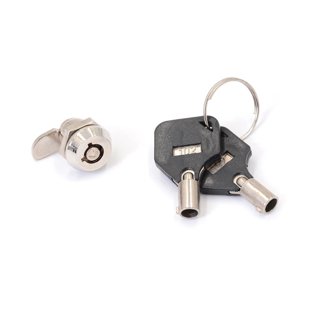 Drawer Tubular Cam Lock Keyed Door Mailbox Cabinet Tool Box with 2 Keys DIY Furniture Hardware
Drawer Tubular Cam Lock Keyed Door Mailbox Cabinet Tool Box with 2 Keys DIY Furniture Hardware