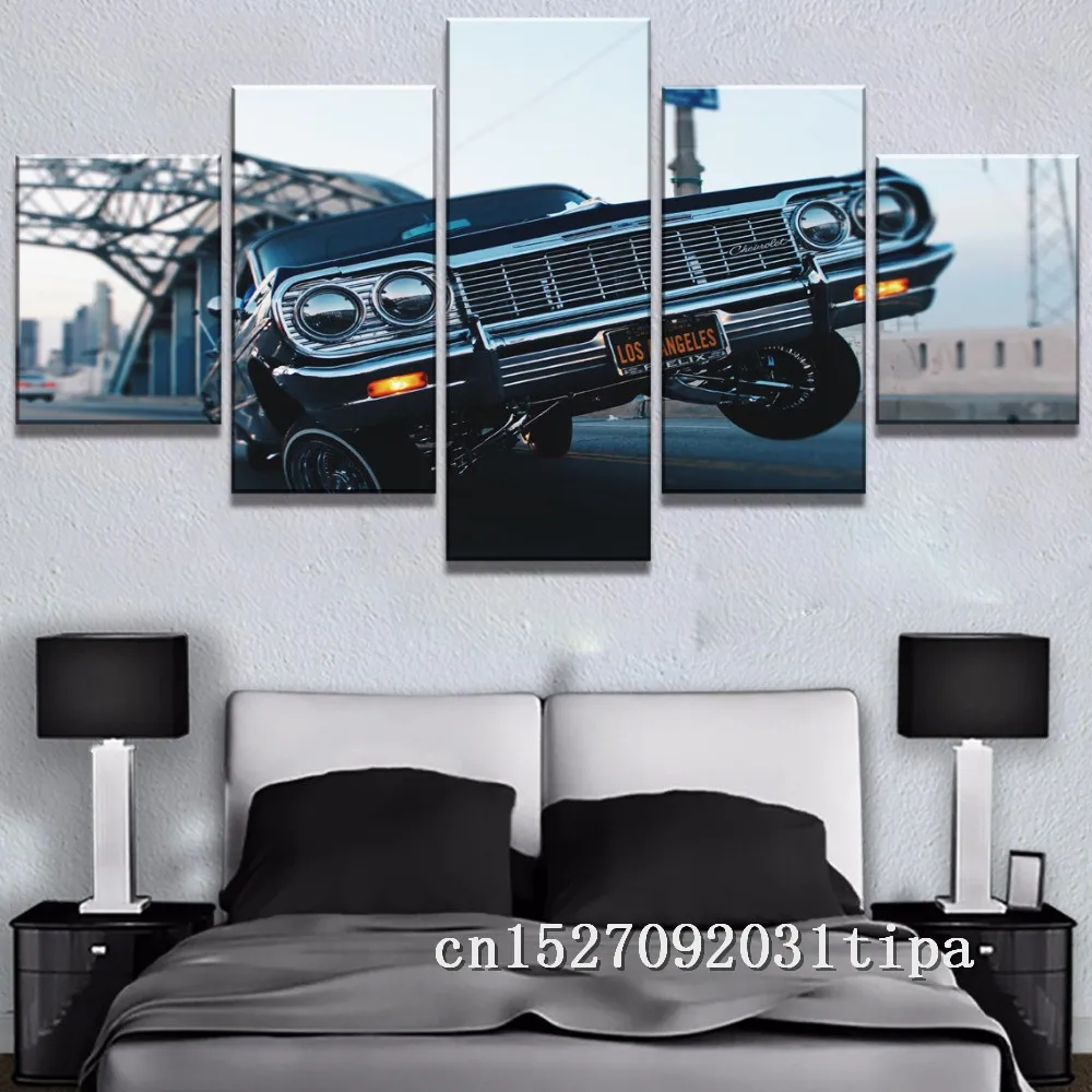 Lowrider Hop Car 5 Panel Abstract Wall Art Oil Painting Poster Canvas Painting Print Pictures for Living Room Home Decor
Lowrider Hop Car 5 Panel Abstract Wall Art Oil Painting Poster Canvas Painting Print Pictures for Living Room Home Decor